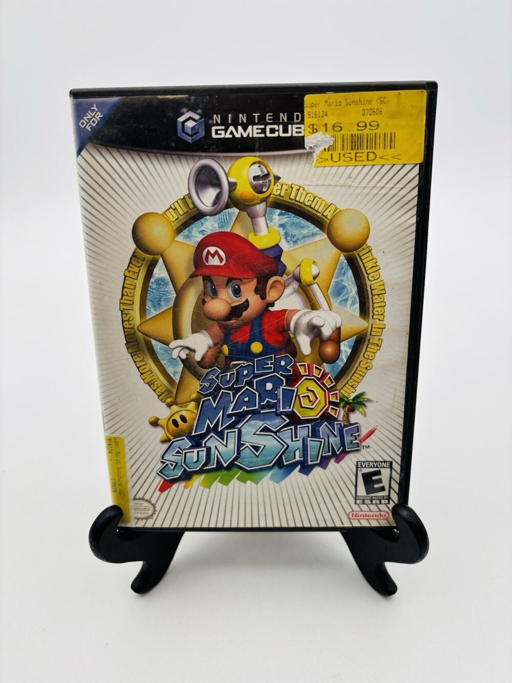 Super Mario Sunshine (Nintendo GameCube, 2002) COMPLETE Tested Works CIB VG